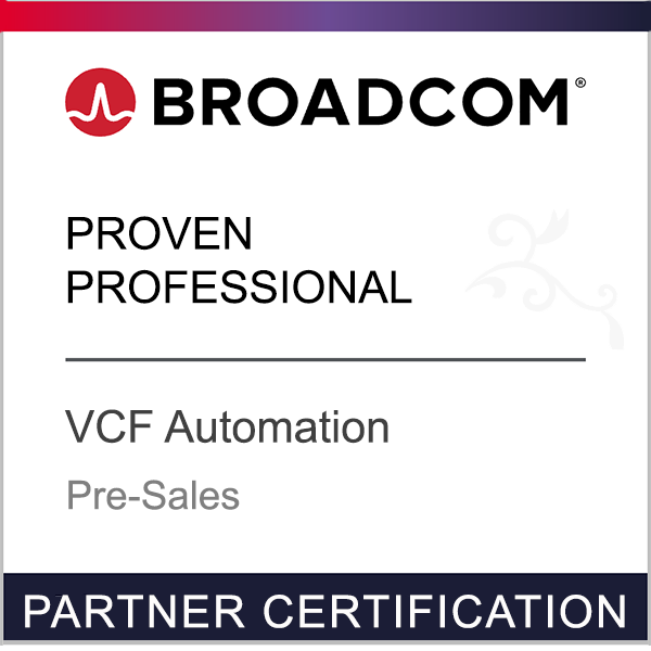 Broadcom Proven Professional - VCF Automation Pre-Sales