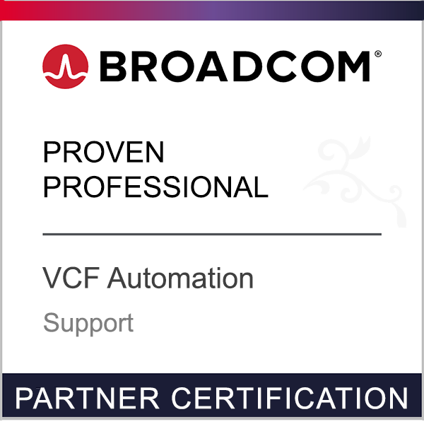 Broadcom Proven Professional - VCF Automation Support