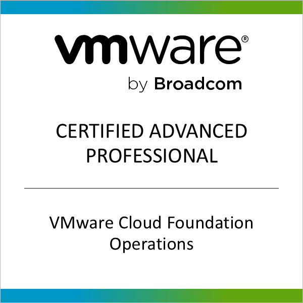 VCAP VMware Cloud Foundation Operations