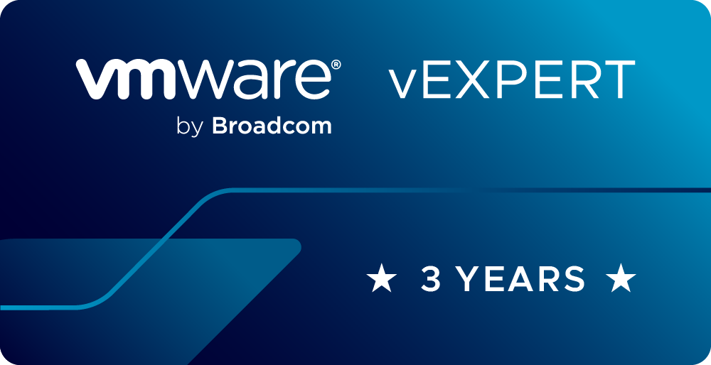 vExpert 3 Years